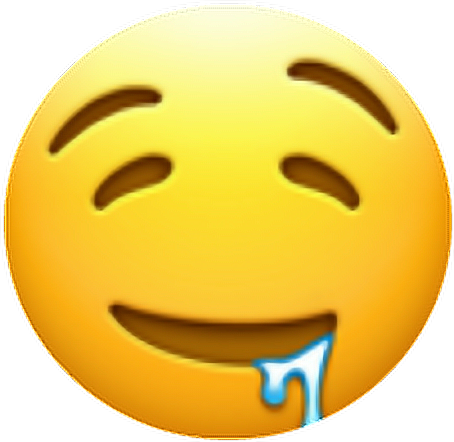 drool emoji freetoedit #drool#emoji sticker by @karrenb