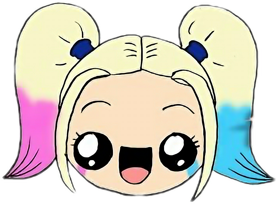Harleyquinn Kawaii Cute Sticker By Winkygirl Escobedo