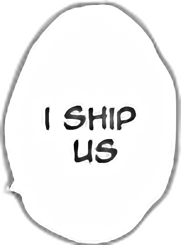 Speechbubble Ship Ishipit Ishipus Sticker By smile anyway