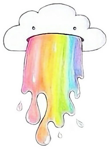 rainbow cloud freetoedit #rainbow sticker by @madisontan333