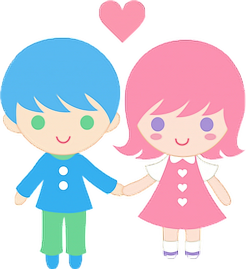 sticker children kids love sweet sticker by aleelarte