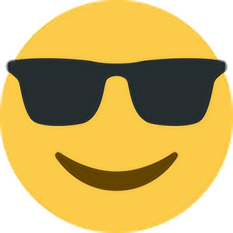 cool sup shades sunglasses smile sticker by @chloekkk