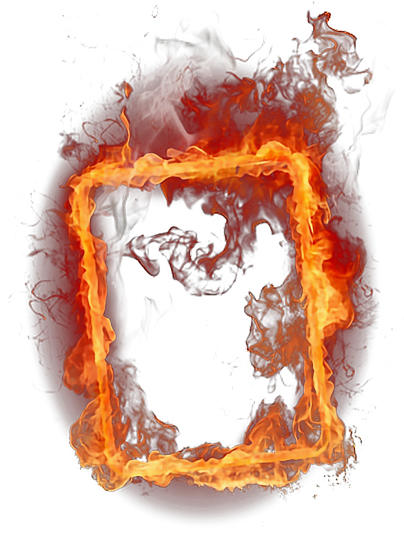 fire frame freetoedit #fire #frame sticker by @deadman