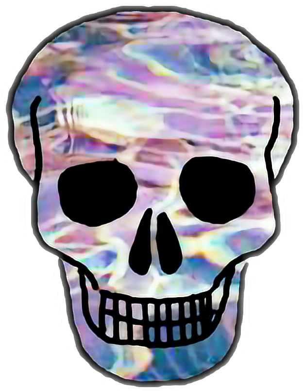 calavera tumblr - Sticker by Валентина Хармон