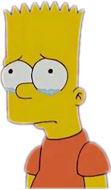 Bart Simpsons Sad Thesimpsons Tumblr