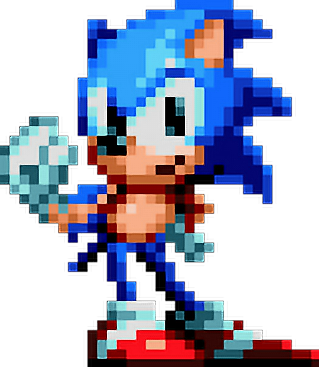 Sonic Pixel Art Png My Xxx Hot Girl 5905