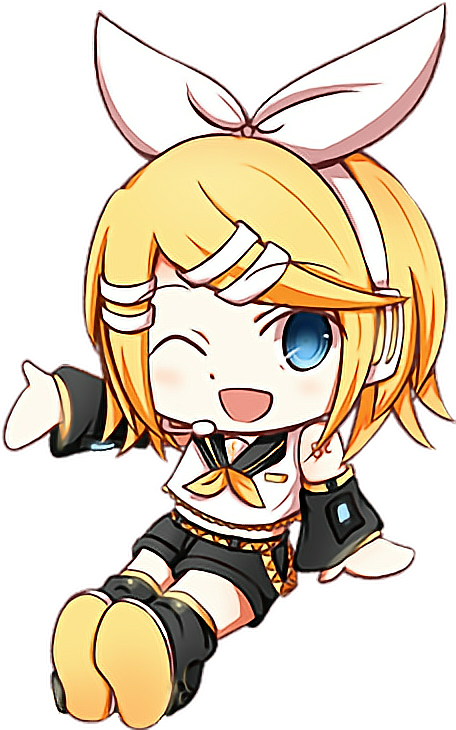 kagamine rinkagamine rin vocaloid sticker by @rintsuneko