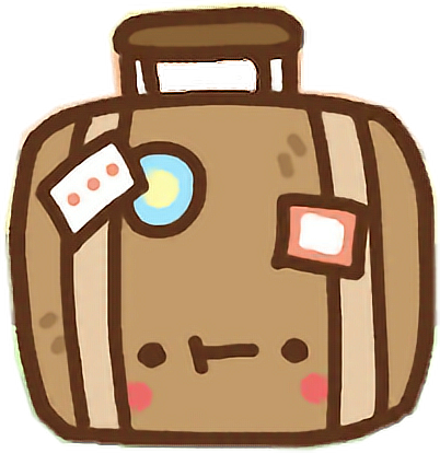 kawaii suitcase