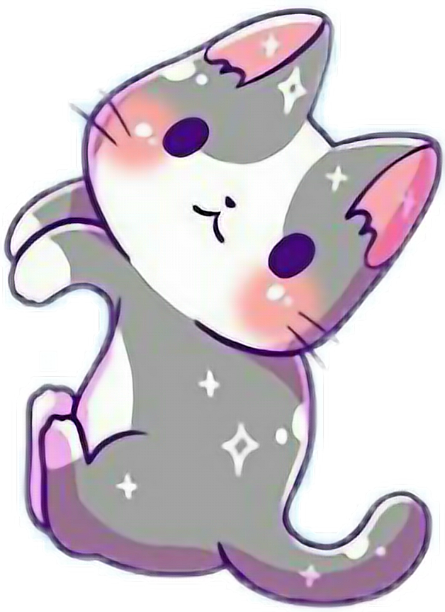 Anime Cats Png Anime Cute Cats Drawings Transparent Png Vhv | Sexiz Pix