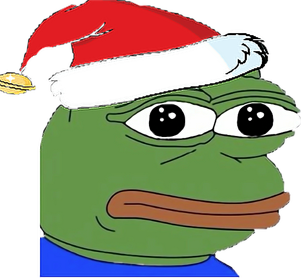 feelspepeman christmas freetoedit sticker by @drille