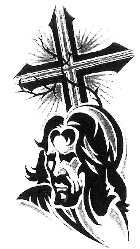 tattoo jesus cross freetoedit #tattoo sticker by @eddytward