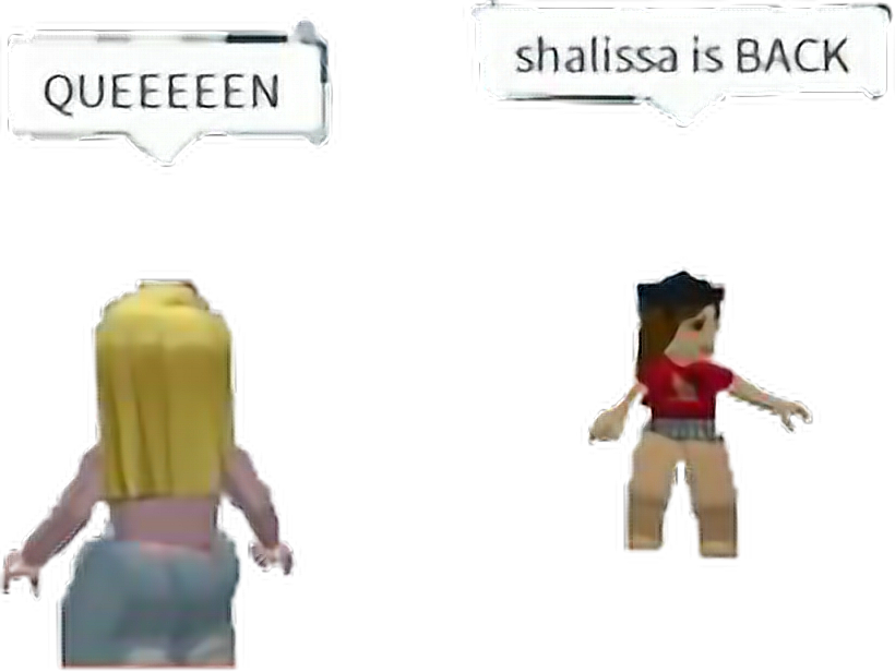 Larray Shalissa Thickynicky Roblox Sticker By Court - larray roblox account name