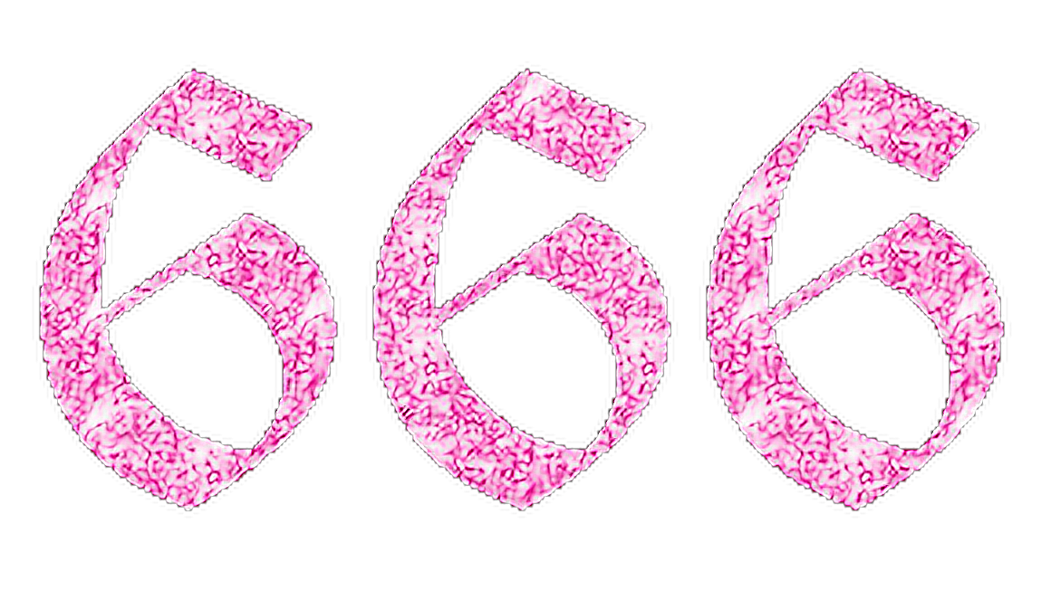 Saharova666. Красивые цифры 666. 666 Без фона. 666 Для фотошопа. Pink666.