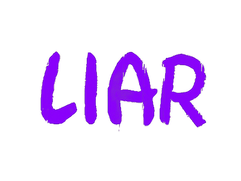 Liar Text Aesthetic Stickers Sticker By Colorfulstickers