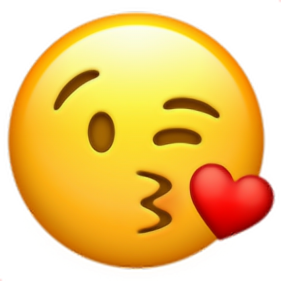 emoji emojiiphone beso freetoedit sticker by @karenworldd