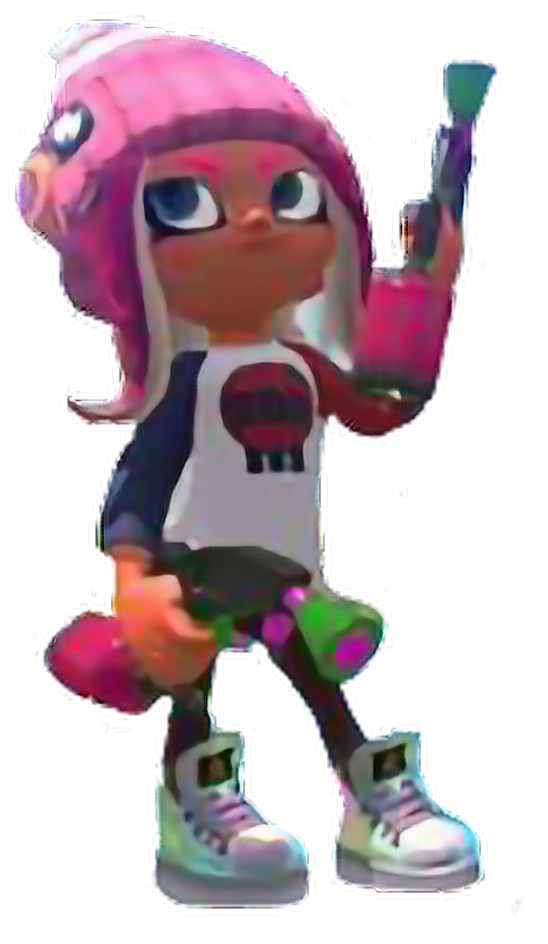 Splatoon Octoling Transparent