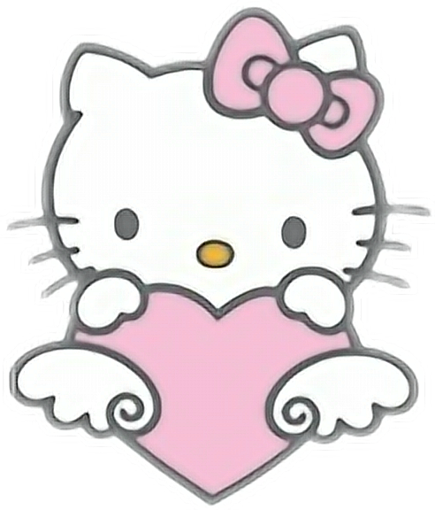 Hellokitty Hello Kitty Meow Sticker By @shy Bunny 