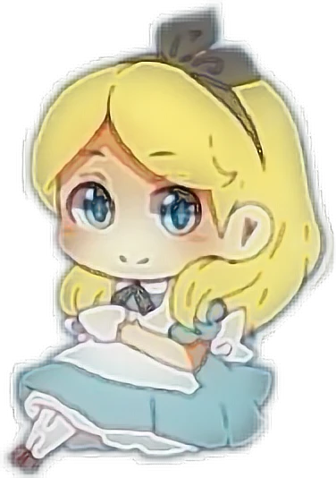 アリス ディズニーキャラクター Sticker By みゆか アリス ディズニーキャラクター Sticker By みゆか
